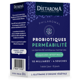 Philaromal Probiotiques Perméabilité –  Maintien muqueuses intestinales  – Compléments Intestins Dietaroma Finistère