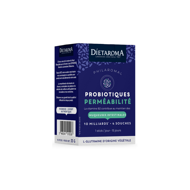 Philaromal Probiotiques Perméabilité –  Maintien muqueuses intestinales  – Compléments Intestins Dietaroma Finistère