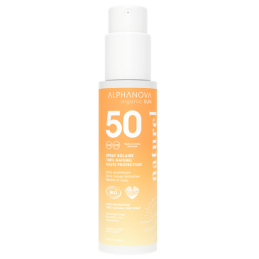 Spray Solaire Naturel SPF 50 – Haute protection, Résistante à l'eau – Cosmétiques Alphanova Finistère