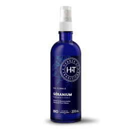 Eau florale Géranium Bourbon 200ml – Hydrolats bio Herbes & Traditions Finistère