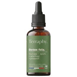 Terraphy Detox foie –  Maitaké, Reishi, Artichaut, Pissenlit – Mycothérapie Terraphy Finistère