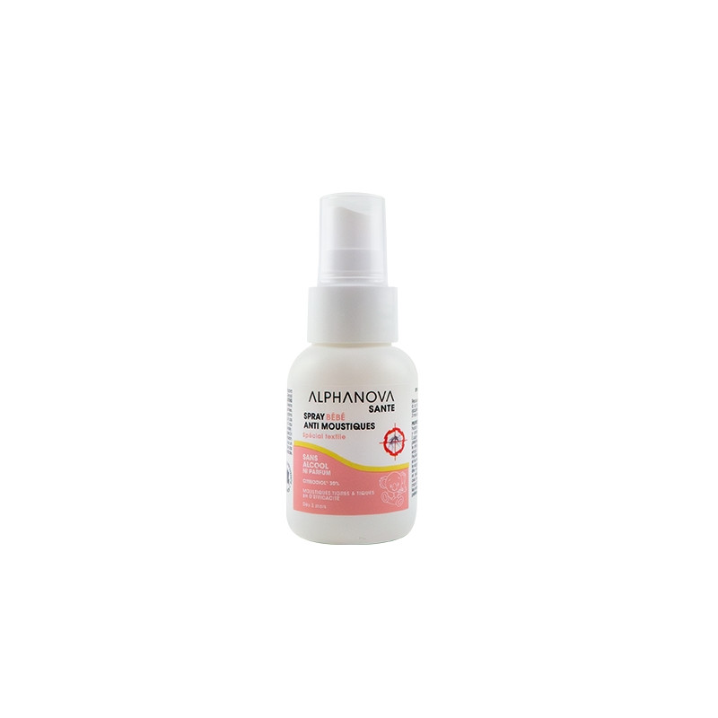 Spray Bébé Anti-Moustiques Alphanova Finistère