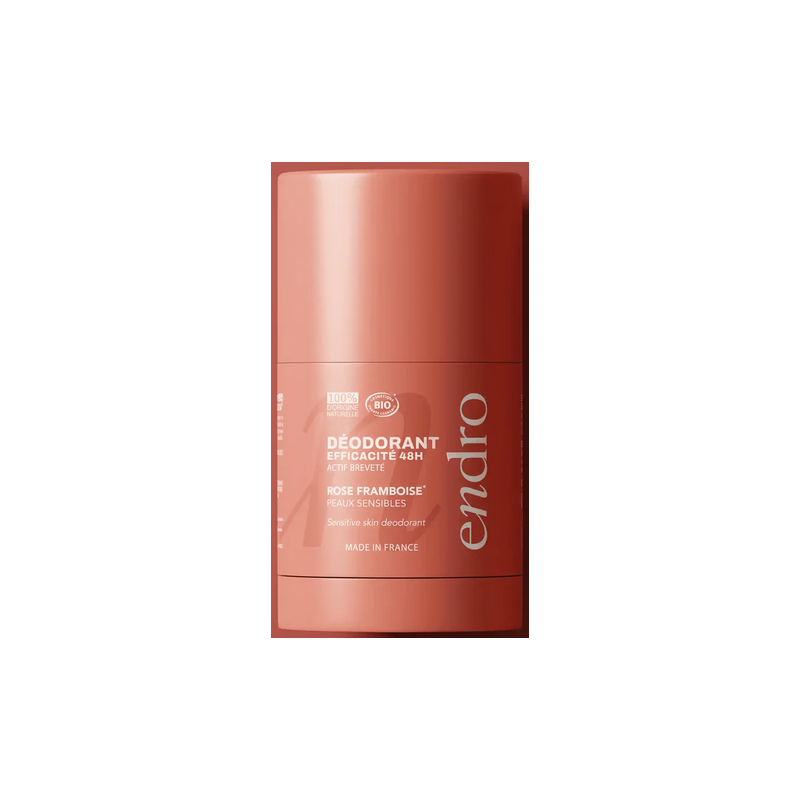 Déodorant Rechargeable 48h Rose Framboise – Peaux sensibles, Anti-odeurs – Soins Corps Endro Cosmétiques Finistère