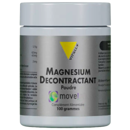 Poudre Magnésium Décontractant – Décontraction, relaxation et détente musculaire – Compléments Vit'All+ Finistère