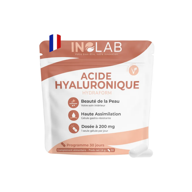 Hydraform Acide Hyaluronique Gélules – Cure Beauté de la peau - Compléments Inolab Finistère