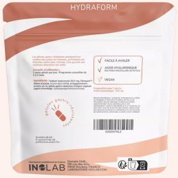 Acide Hyaluronique Gélules – Cure Beauté de la peau - Compléments Inolab Finistère