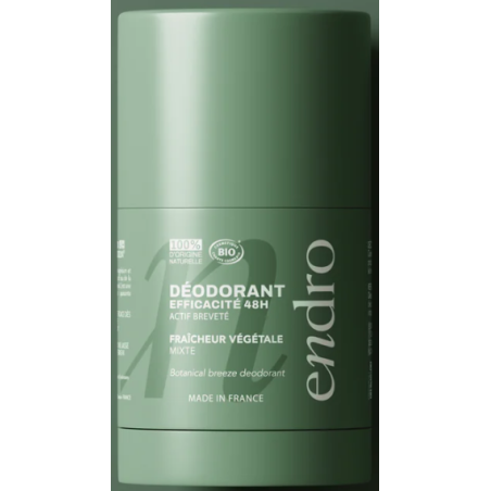 Déodorant Rechargeable 48h Fraîcheur Végétale – Mixte, Baume Anti-odeurs – Soins Corps Endro Cosmétiques Finistère