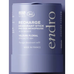 Déodorant Recharge 48h Pro-Âge Ménopause – Anti-odeurs, Fraîcheur, Femme – Soins Corps Endro Cosmétiques Finistère