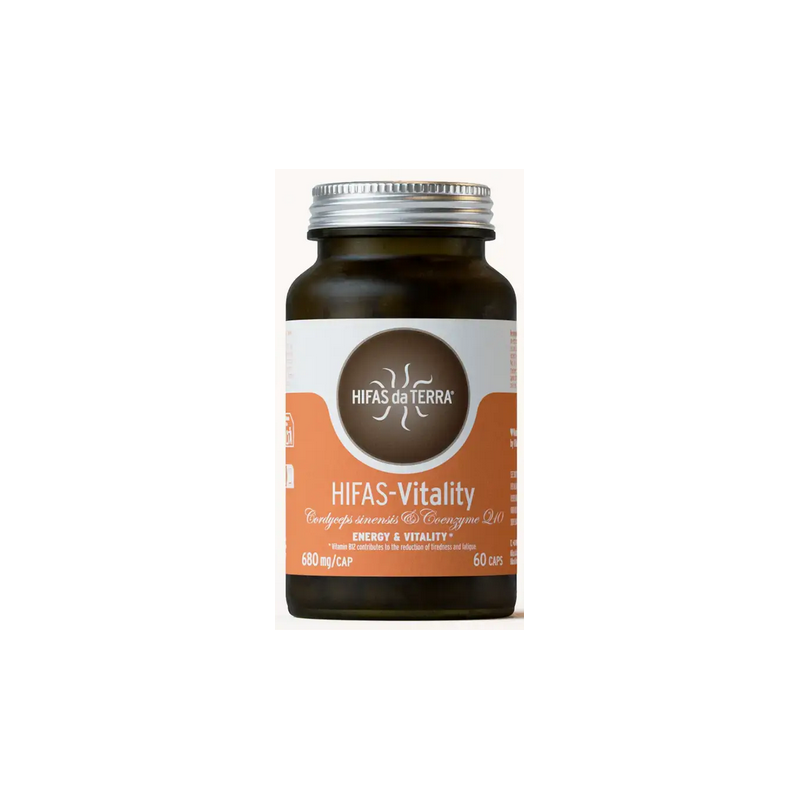 Hifas Vitality 60 gélules –  Énergie et Vitalité – Complément Champignons Hifas da Terra Finistère