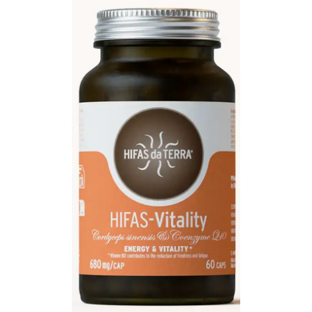 Hifas Vitality 60 gélules –  Énergie et Vitalité – Complément Champignons Hifas da Terra Finistère