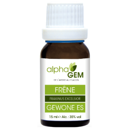 Frêne 15ml – Sphères Ostéo-Articulaire, Hépato-Rénale, Uro-Génitale, ORL, Nerveuse - Gemmo Alphagem Finistère