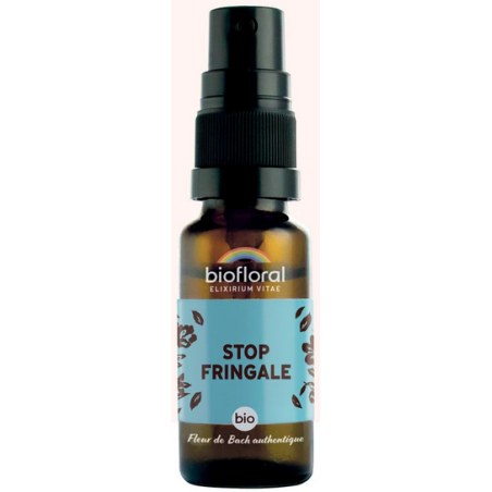 Spray Stop Fringale 20ml – Complexe Équilibre alimentaire, Digestion & Détox – Elixir Floral Biofloral Finistère