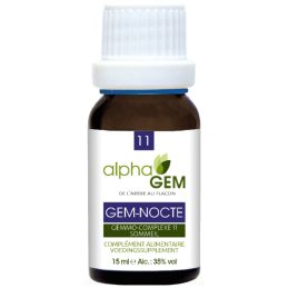 Gem-Nocte 15ml Duo Sommeil – Complexe n°11 Sphère Nerveuse - Gemmo Alphagem Finistère