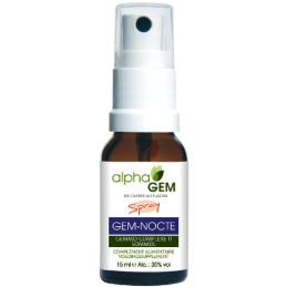 Gem-Nocte 15ml Spray – Complexe n°11 Sommeil - Gemmo Alphagem Finistère