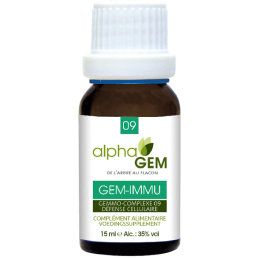 Gem-Immu 50ml – Complexe n°09 Défenses Cellulaire - Gemmo Alphagem Finistère