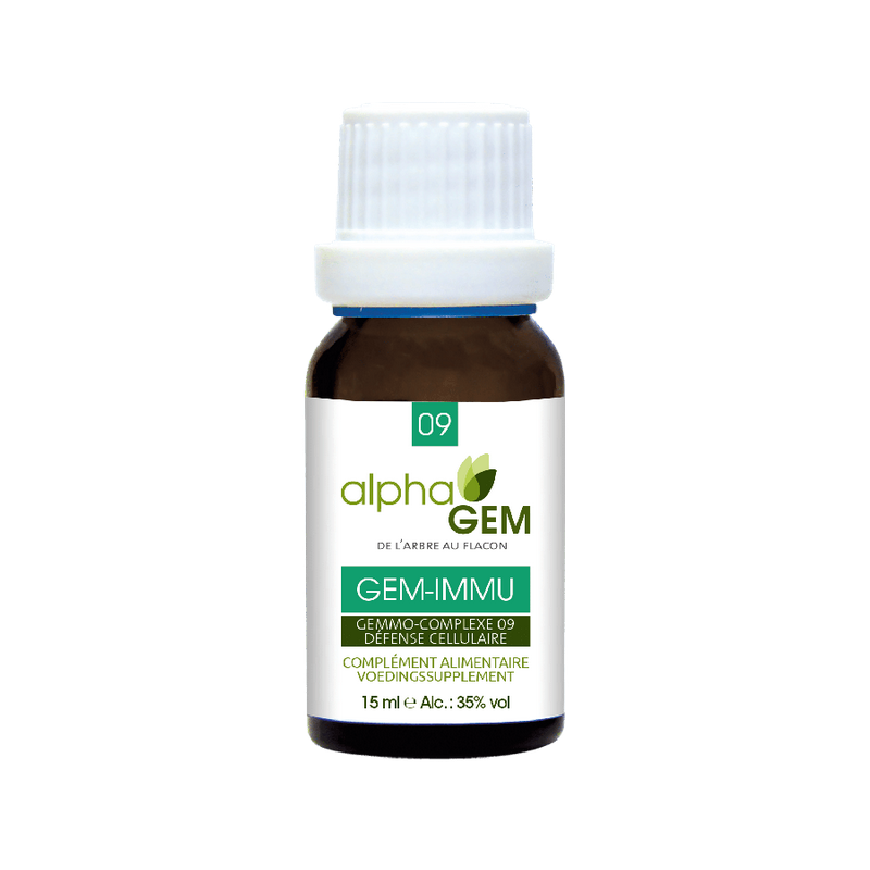 Gem-Immu 50ml – Complexe n°09 Défenses Cellulaire - Gemmo Alphagem Finistère