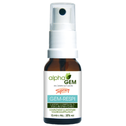 Gem-Respi Spray 15ml – Complexe n°15 Voies Respiratoires - Gemmo Alphagem Finistère