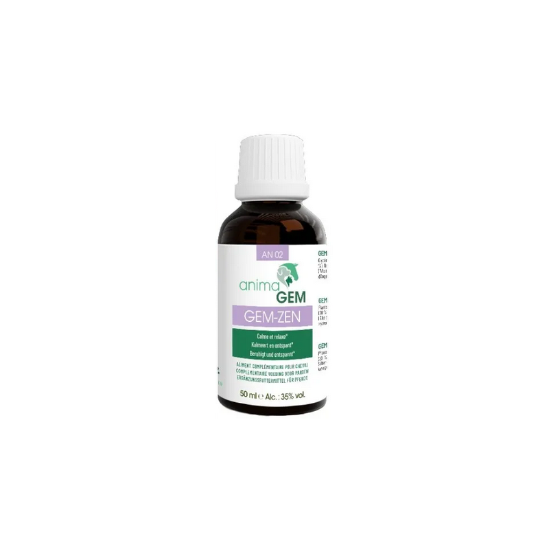 Gem-Zen 50ml – Complexe n°02 Stress, anxiété - Gemmo Alphagem Finistère