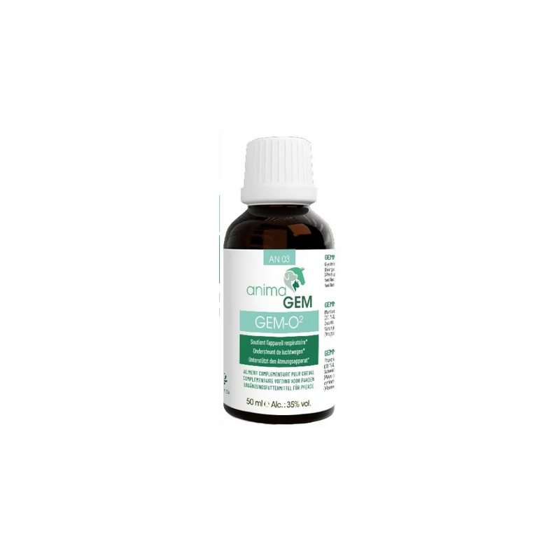 Gem-o2 50ml – Complexe n°03 Confort Animal - Gemmo Alphagem Finistère