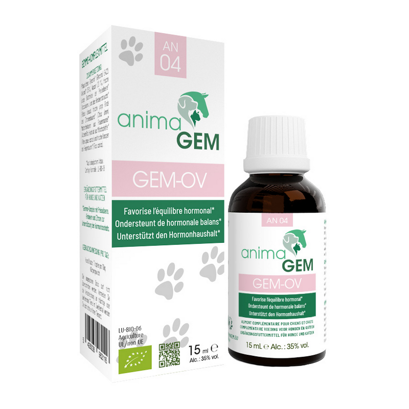 Gem-Ov 15ml – Complexe n°04 Confort Femelles - Gemmo Alphagem Finistère