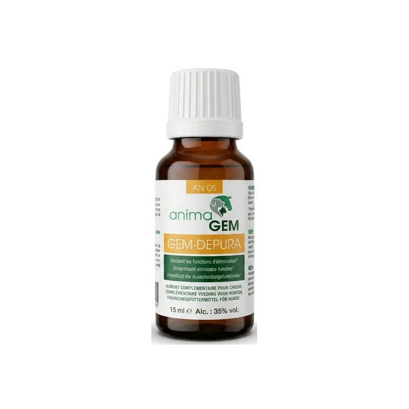 Gem-Depura 15ml – Complexe n°05 Confort Animal - Gemmo Alphagem Finistère