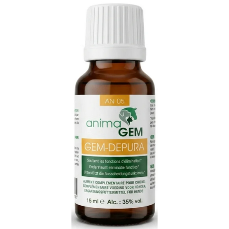 Gem-Depura 15ml – Complexe n°05 Confort Animal - Gemmo Alphagem Finistère