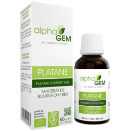 Platane 50ml – Sphères cutanée, immunitare - Gemmo Alphagem Finistère