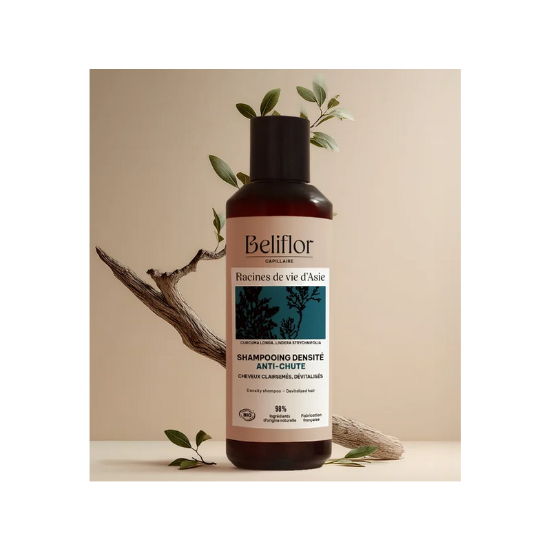 Shampooing stimulant anti-chute – Cheveux clairsemés, Perte densité – Soins capillaires Belifor