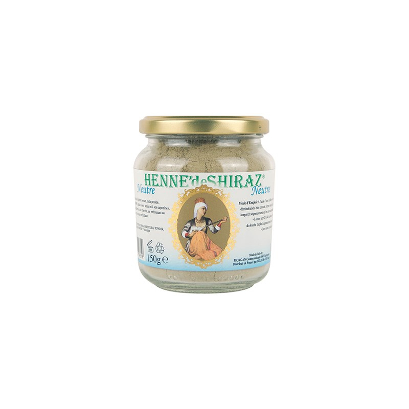 Henné de Shiraz Neutre – Coloration Cheveux Naturelle – Soins Beliflor Bretagne