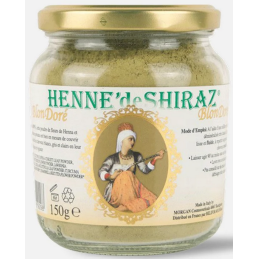 Henné de Shiraz Blond Doré – Coloration Cheveux Naturelle – Soins Beliflor Bretagne