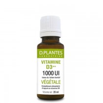 Vitamine D3++ 1000UI Végétale