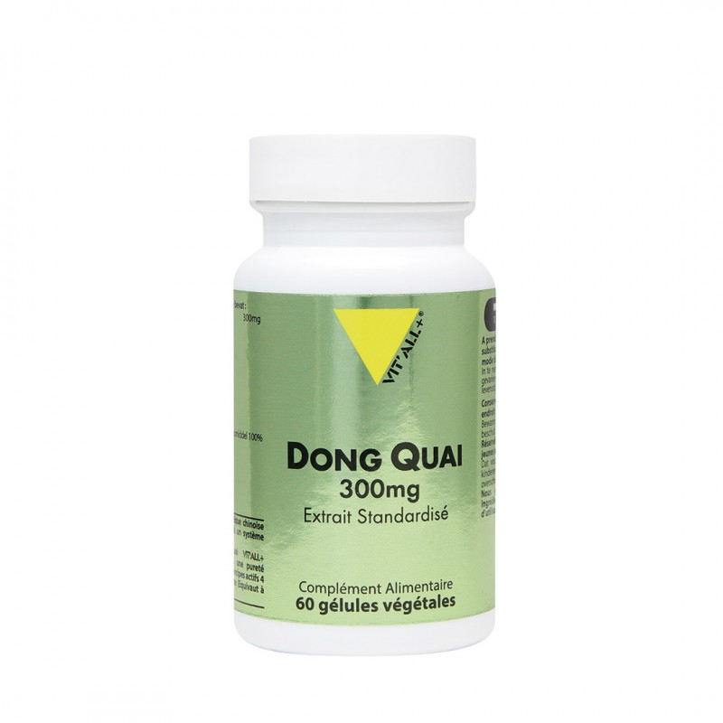 Dong Quai 60cp 300mg – Bien-être féminin & équilibre urogénital - Compléments alimentaires Vit'All+